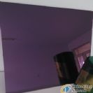 Purple mirror glass